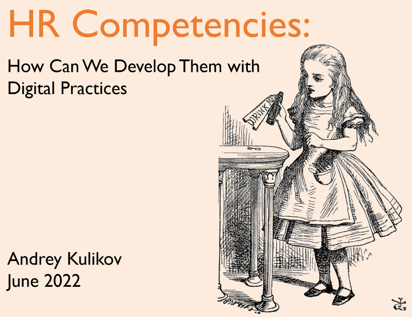 HR Competencies: how can we develop them with digital practices?